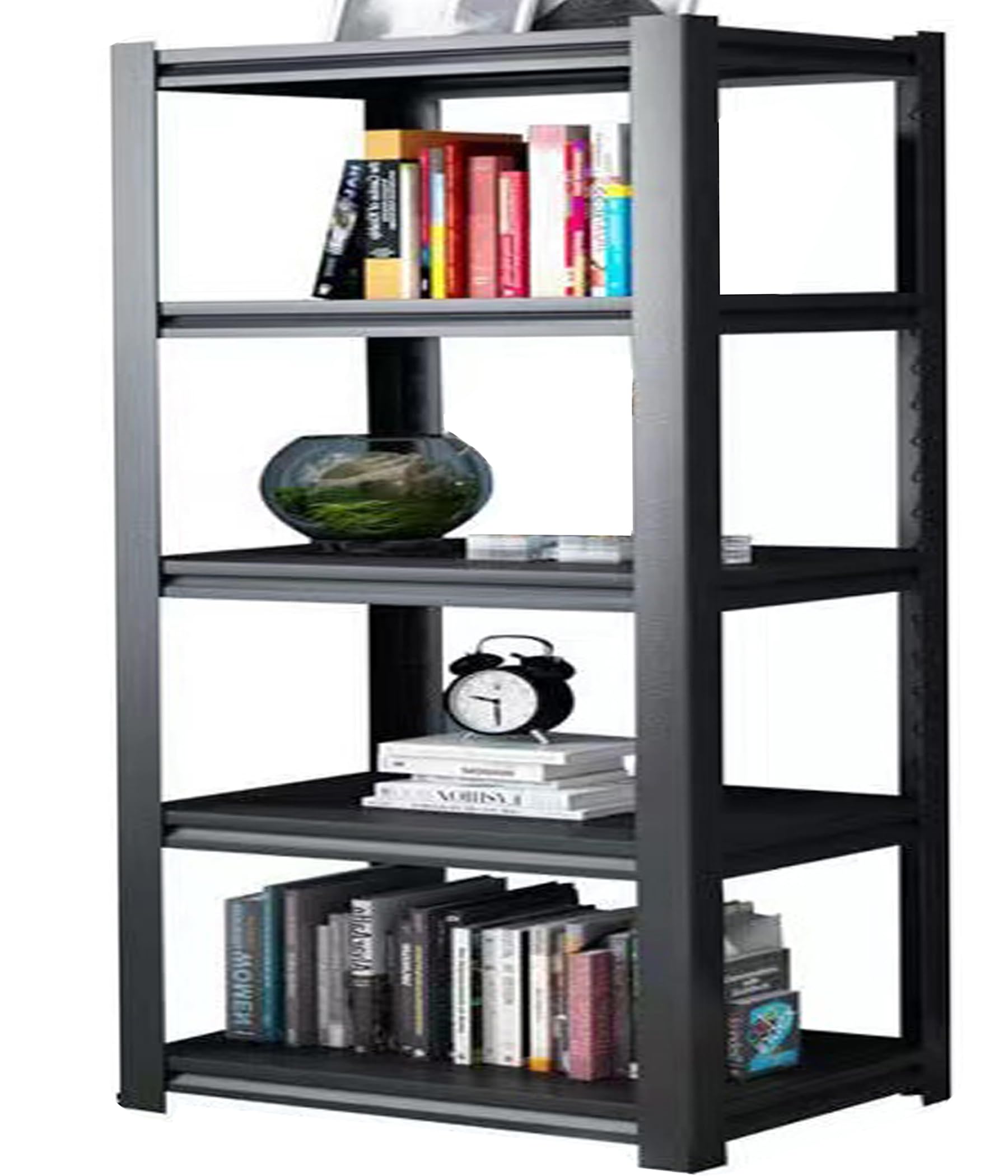 Amazon｜5段ユーティリティシェルフ 金属製収納棚 ガレージ棚ユニット